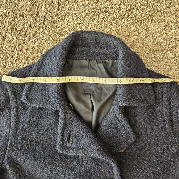 Navy Wool Jacket - Picture 4 of 11